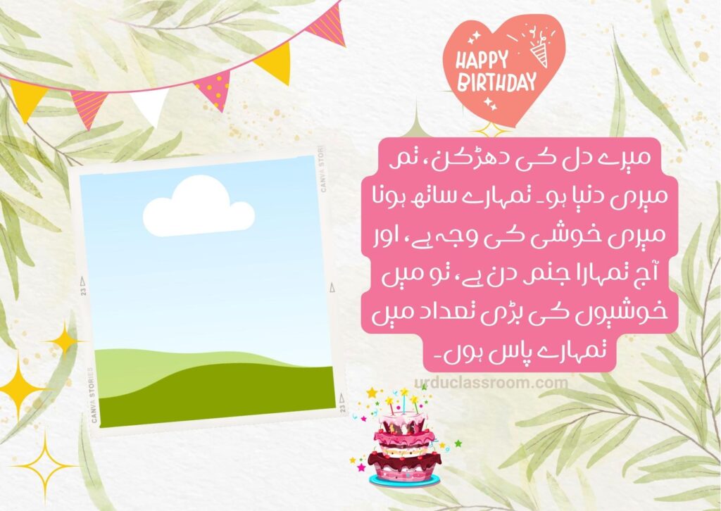 Happy Birthday Wishes for Friends and Family: Spreading Joy and Love in urdu